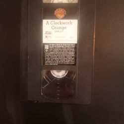 A Vcr Tape The Clockwork Orange