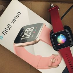 FITBIT VERSA Smart Watch - LIKE NEW — Literally Used a Few Time