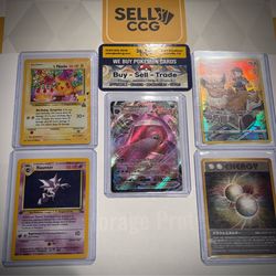 POKEMON CARDS - BUY / SELL / TRADE