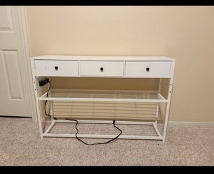 Console Table With Outlet
