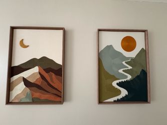 Wood Frame Wall Art