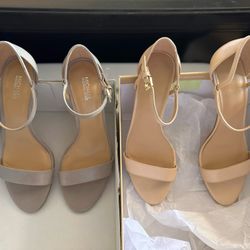 2 Pairs Of Michael Kors  Heels