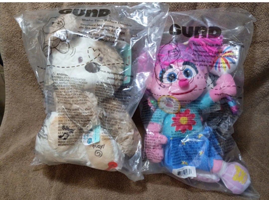 BRAND NEW GUND DISCONTINUED PLUSHIES