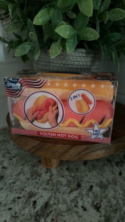 Hot dog squishy/Pineapple