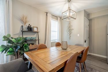Dining room rectangular table