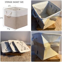 3-CT Storage Baskets $15