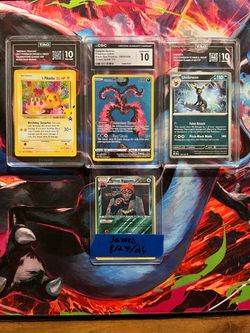 Pokemon graded lot of 3