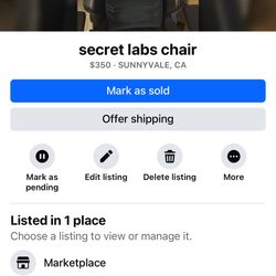 GAMING CHAIR SECRET LABS 