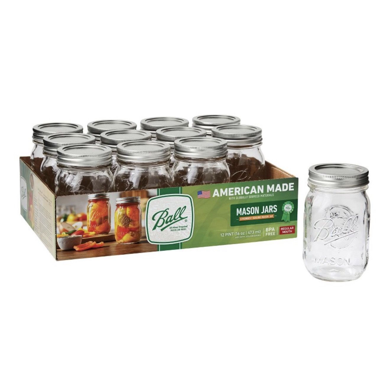 Mason Jars With Lids