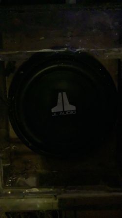Jl audio w0 10 inch sub