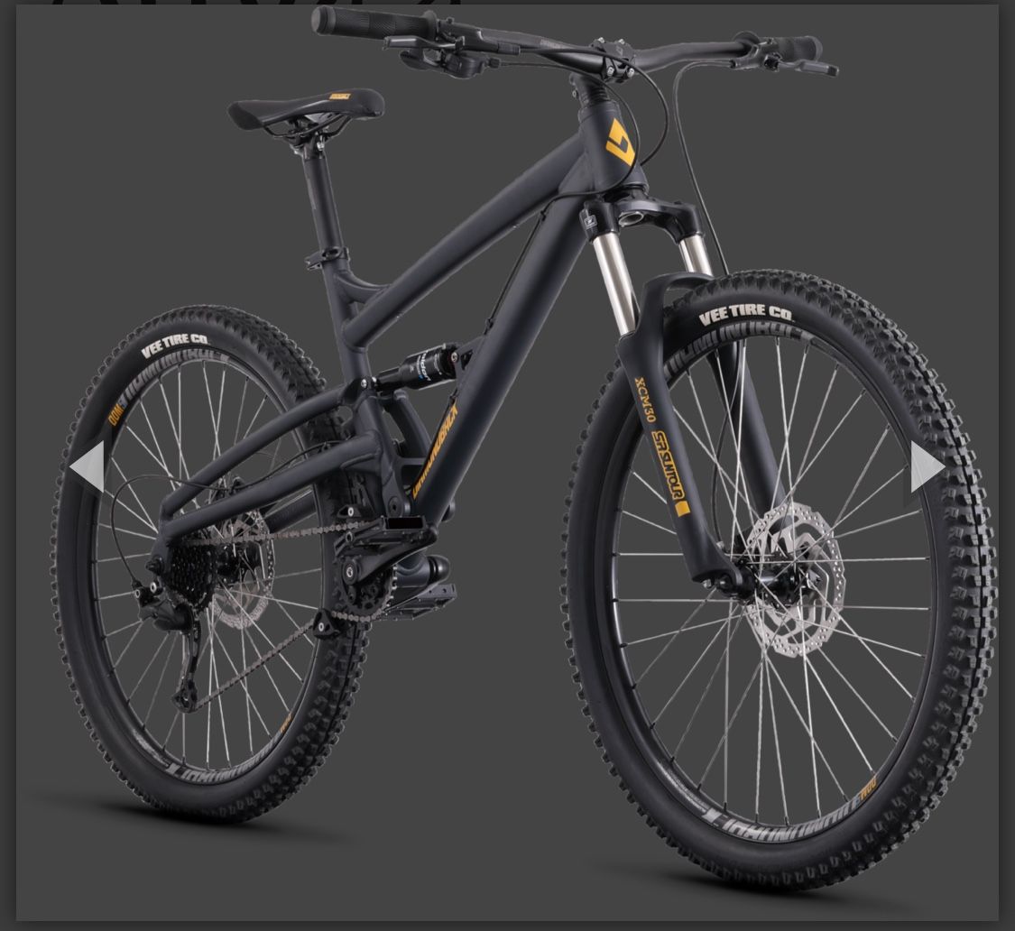 Diamondback Atroz Dual Suspension Mtn Bike With DB Sortie
