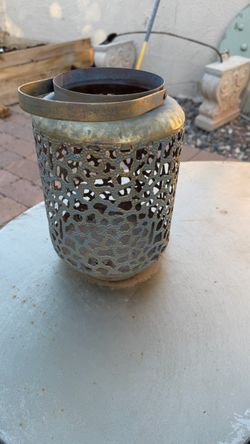 Decorative Metal Candle Lantern