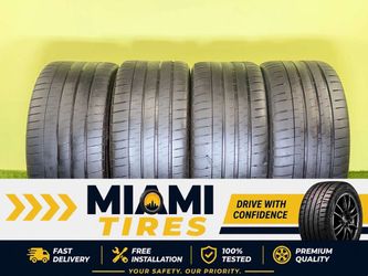 (2) 285/35/20 and  (2) 275/35/20 Michelin Pilot Sport 4S