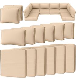 14 Pcs Outdoor Cushion Slipcovers