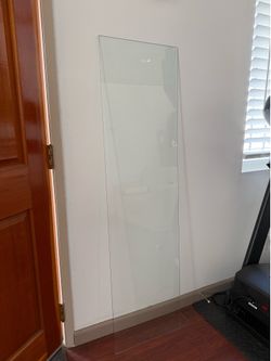 59 x 15.75” Rectangular Glass Sheet Table Top 3/8” thickness - Glass ONLY
