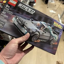 Lego Back To The Future Delorean Speed Champion