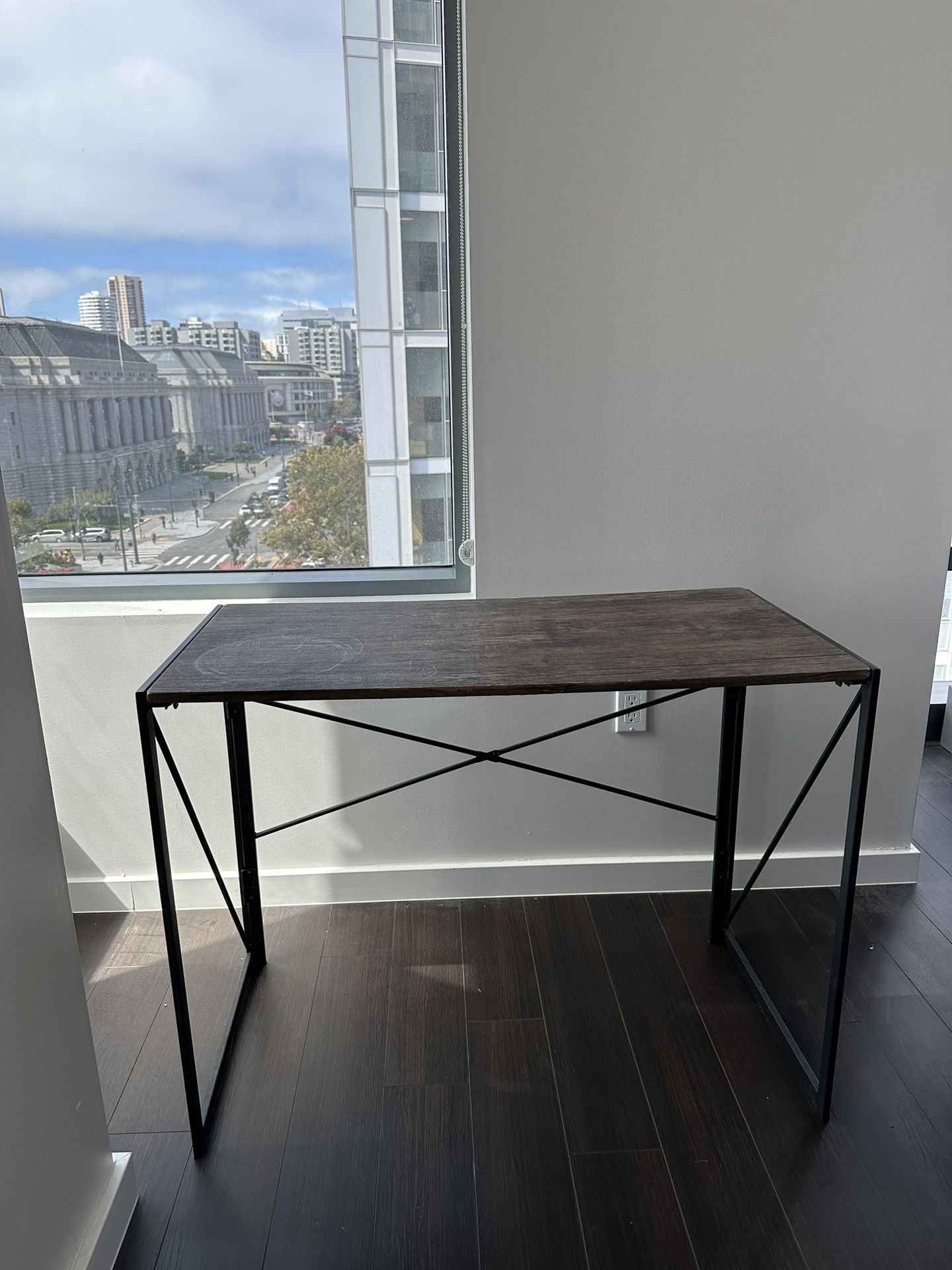 Coavas Folding Desk No Assembly Required