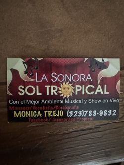 Monica Y su Sonora Sol Tropical