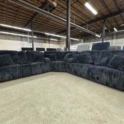 Luxurious 3 Peace Sectional! No Credit Needed Financing Available!! This Is A Must Have For Your Living Room!! 
