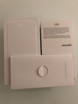 IPhone 6 box only 64GB Gold