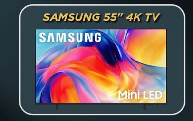 NEW SEALED Samsung 55” Mini LED 4K Smart TV – 2026 Model