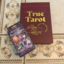 Tarot Book With Two Sets Of Tarot Card