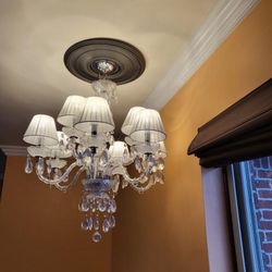 Very gorgeous Antique crystal chandelier