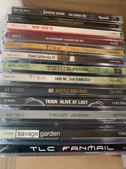 Blu ray/dvd/cd lot