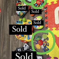 Cheap Baby Toys - All For $9