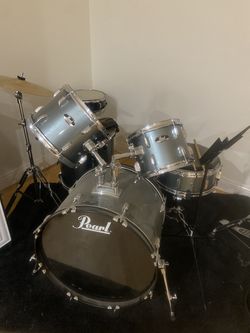 Pearl 7 pc drum set