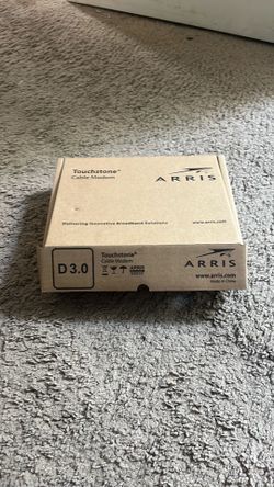 Arris cm820a modem working no Ethernet cable
