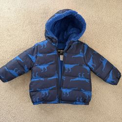 Oshkosh Dino Toddler Puffy Jacket
