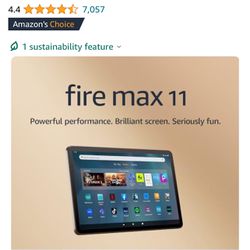 Kindle Fire Max 11  available for pick up or Shipping 