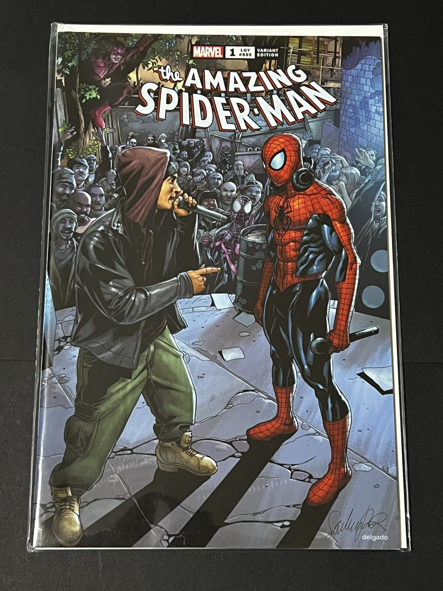 Amazing Spider-Man (2022) #1 Eminem Variant Comic Book