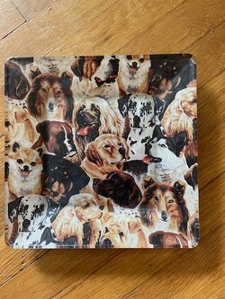 Beautiful Dog Theme Dish 