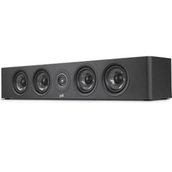 Black Polk Audio Reserve R350 Center Channel Speaker