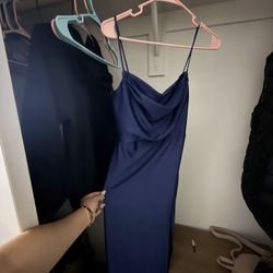Windsor Long Blue Dress (S)