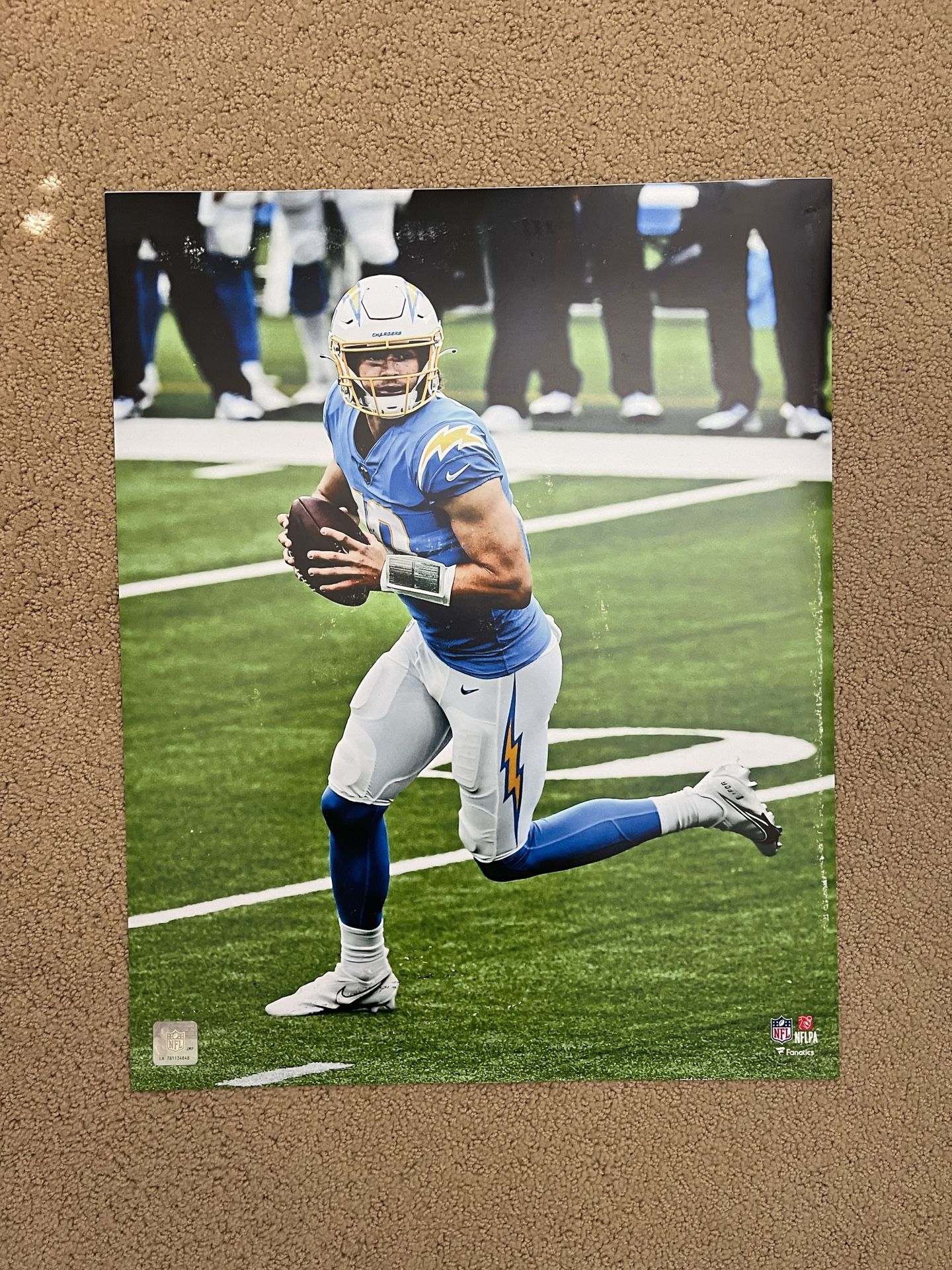 San Diego Chargers Bolt (NFL Rush Zone Character) Official Poster - –  Sports Poster Warehouse