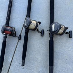Shimano Triton 30 And Tld25 With Rods 