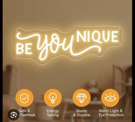 Be Younique LED Neon Wall Sign