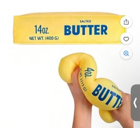Big butter squishy filled with clay