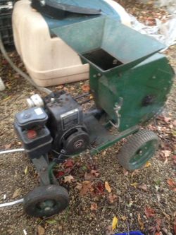 5 HP shredder mulcher.