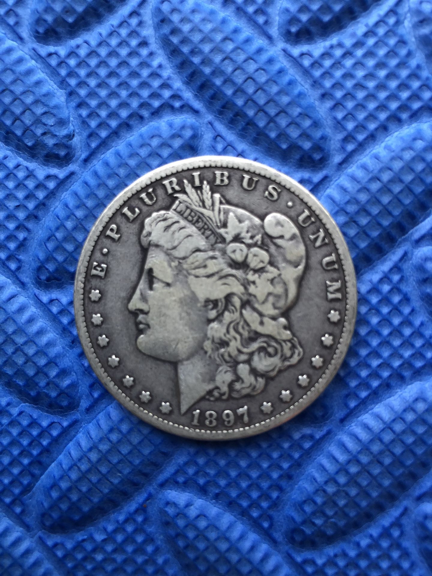 1897-O Morgan Silver Dollar (B)