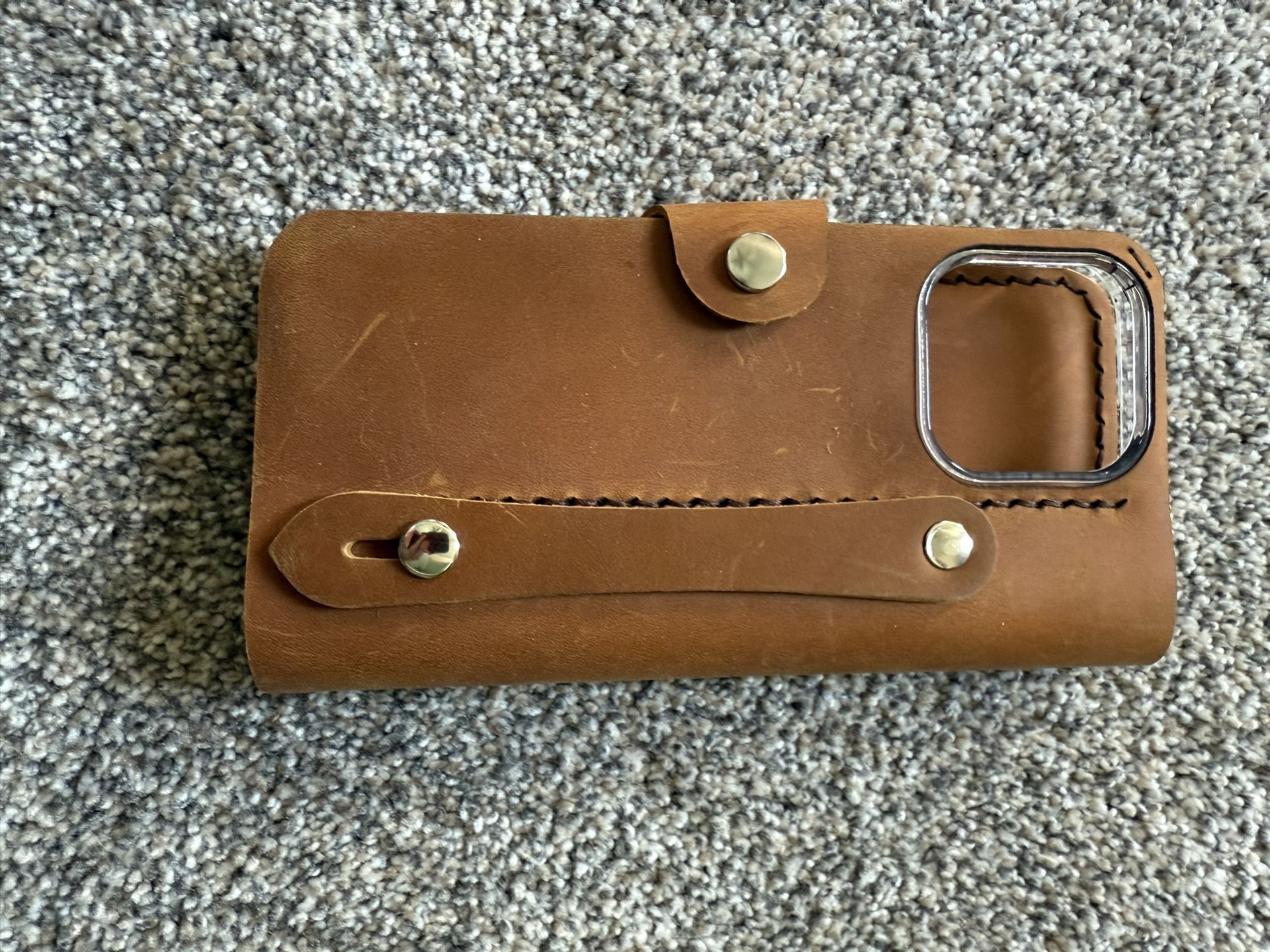 New Wallet Style Leather iPhone 16 Pro Case