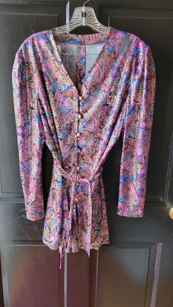 Handmade IRIDESCENT TUNIC