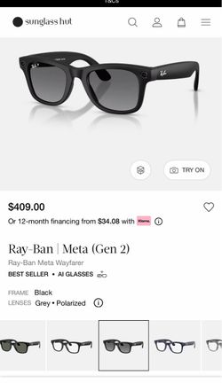 Ray ban metas gen 2 polarized