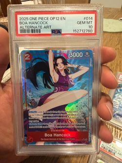 Boa Hancock Alt Art OP12 PSA 10 One Piece