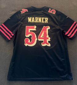 Fred Warner San Francisco 49ers Nike Rivalries Collection Game Jersey - Black