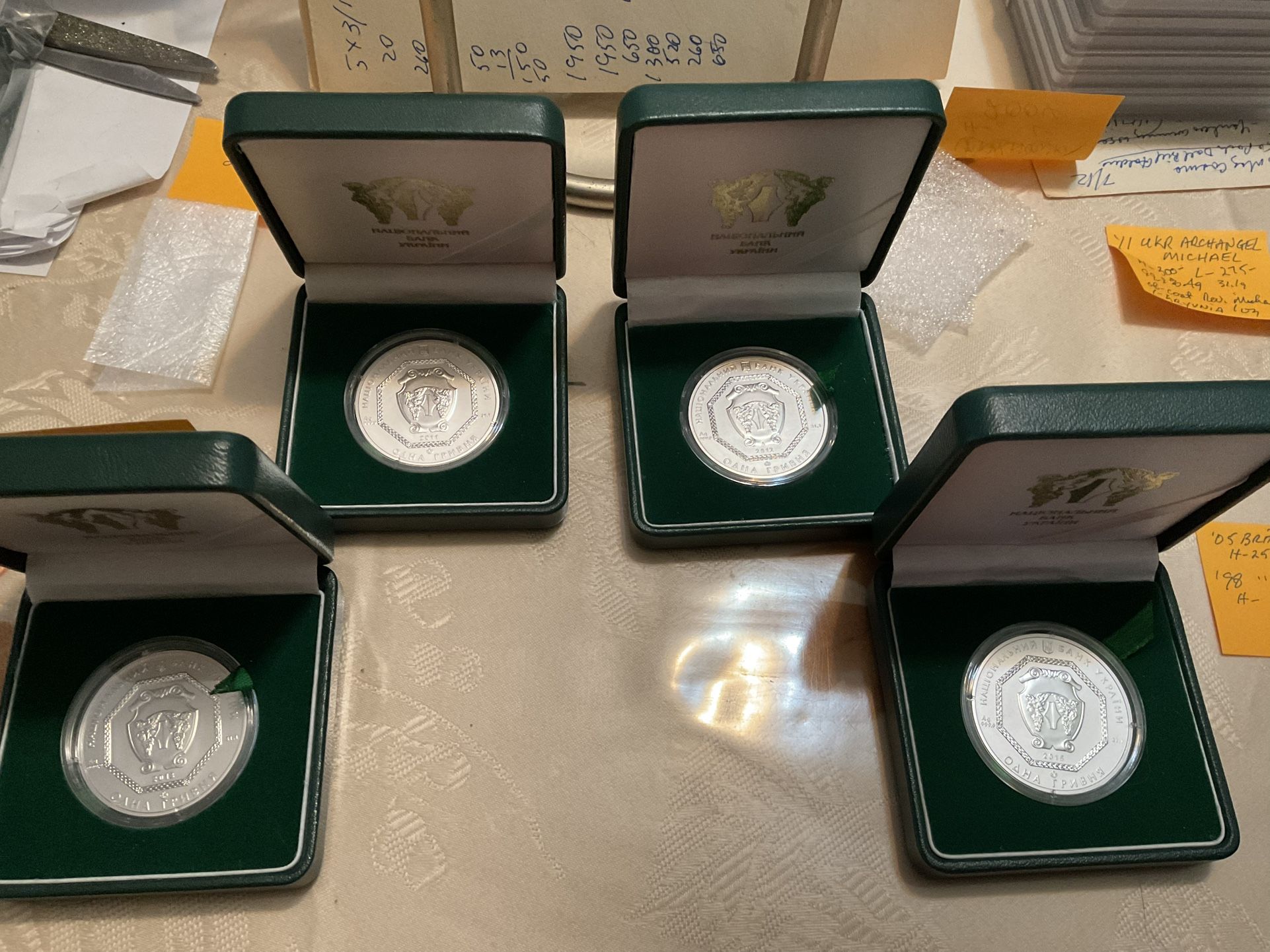 1 Hryvnia Ukraine Archangel Micheal Coins
