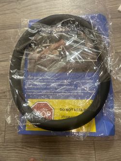 Uxcer Leather Steering Wheel Cover Tesla Model 3/Y 2016-2026 Black